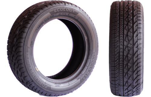 Kit 4 Pneu 195/50/15 Remold Com Borracha Vipal + 4 Bico