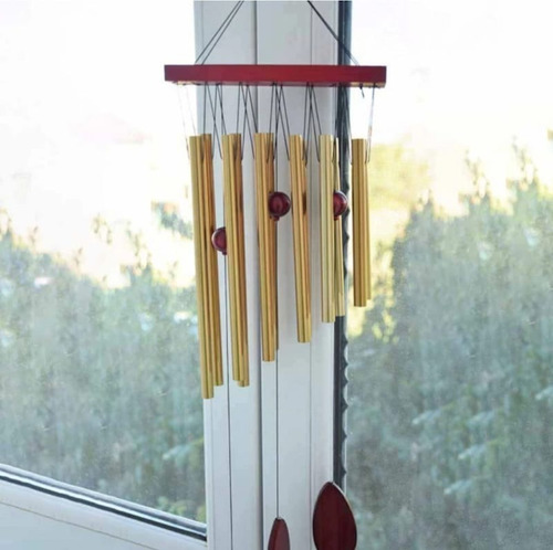 Imagen 3 de 4 de Campanas De Viento Espantar Malas Energías Feng Shui