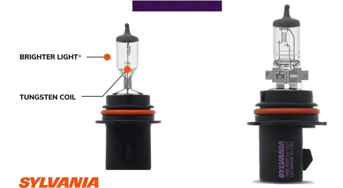 Bombillo Sylvania 9007 Bp Foco Halógeno Paquete De 1