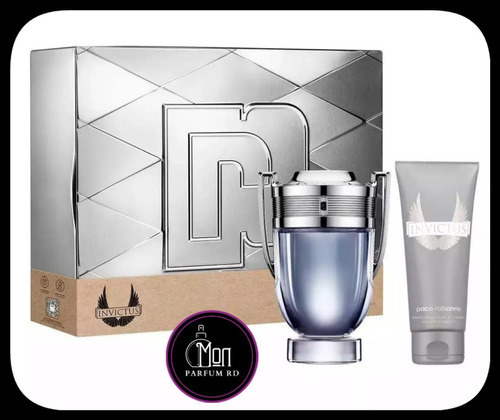 Perfume Invictus By Paco Rabanne. Estuche De 2 Piezas