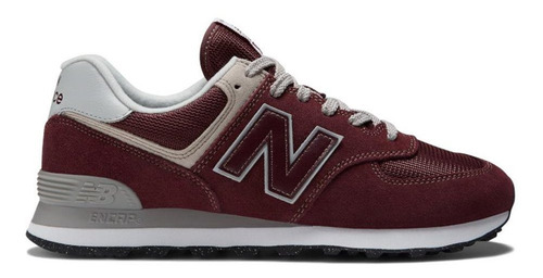 Tenis New Balance Ml574e Para Hombre-vino