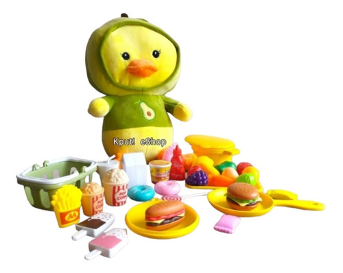 Set Alimentos Jugando Con Baby Duck!!