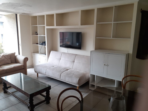 Excelente Departamento Amoblado Sector Pocuro/av.los Leones
