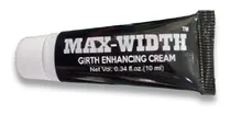 Comprar Lubricante Gel Crema Max Width Efecto Ensanchador 10 Ml