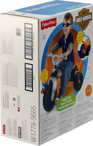 Triciclo Resistente De Fisher-price, Negro