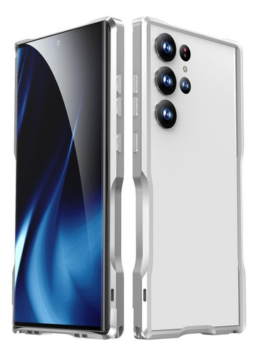 Funda Metal For Samsung Galaxy S24 Ultra S23 S22 S21 S21+
