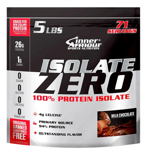  Isolate Zero 5lb - 71 Serv. Inner Armour - American Protein