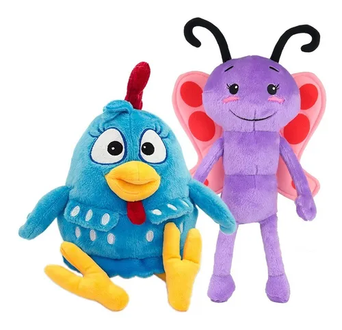Peluche de la sales gallina pintadita