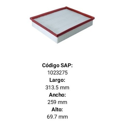 Filtro Aire Vw Amarok 2.0l Diesel 2011-18 F-2ha01