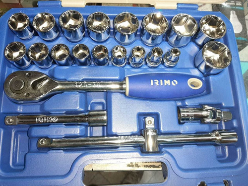 Juego De Bocallaves Irimo By Bahco Enc. 1/2 33 Pzs.recoleta