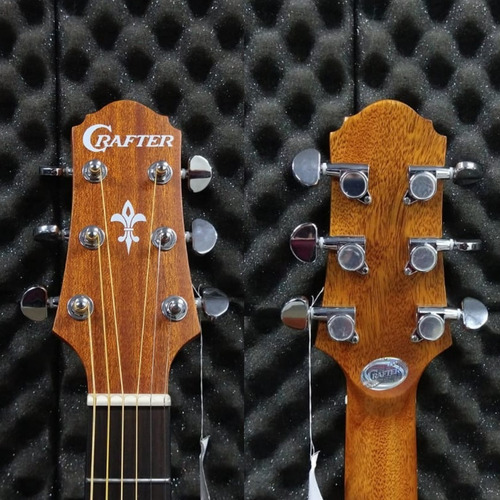 Imagem 6 de 8 de Violao Crafter Orchestra Cutaway C/ Bag Ht-100ce/op.n B