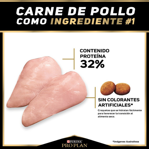 Imagen 3 de 9 de Alimento Para Perro Proplan Cachorro Razas Pequeñas De 7.5kg