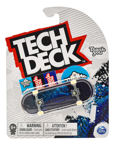Tech Deck  Thank You Azul Marino Spin Master