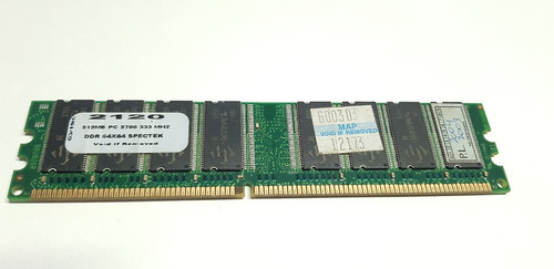Memoria Ram Dimm Ddr 512mb 333mhz Para Pc Escritorio