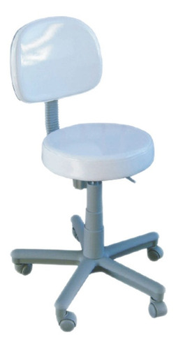 Cadeira Mocho Luxo Gás P/ Clínica Estética Dentista Tatuador