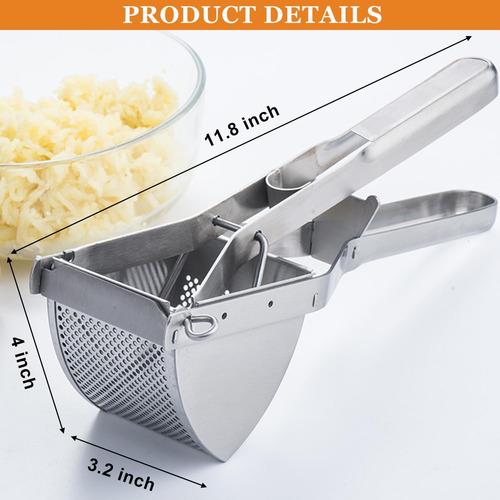 Masher De Papas Grande De Acero Inoxidable Resistente
