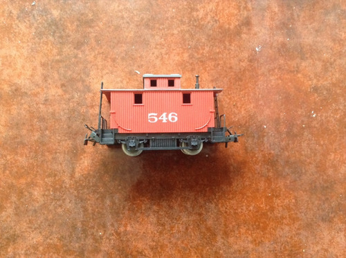 Vintage. Märklin #4578 Cabina Del Tren De Carga Caboose (Usado)