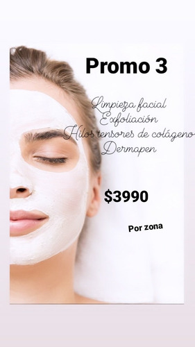 Imagen 3 de 3 de Limpieza Facial Profunda, Hilos Tensores De Colágeno, Aparat
