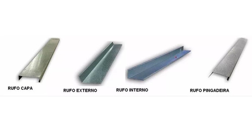 Chapa Folha De Alumínio 50 Cm X 22 Metros Para Calha/rufo