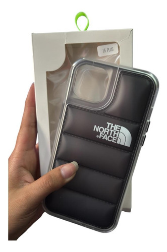 Funda Case The North Face Mate Para Iphone 2 En 1 Negro Iphone 15 Plus