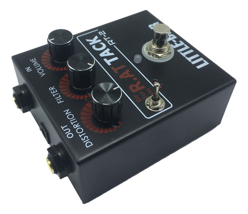 Rata Tack Guitarra Bajo Distorsión Efecto Fuzz Pedal Para