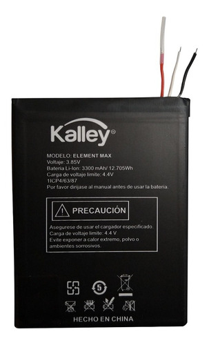 Bateria Kalley Element Max Original Nueva 