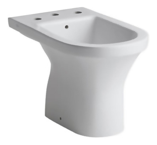 Bidet Ferrum Varese Tres Agujeros Blanco Baño Sanitarios