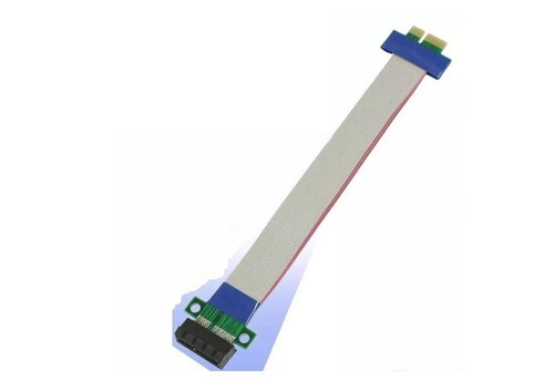 Cabo Adaptador Extensor Flexível Riser Card Pci-express 1x