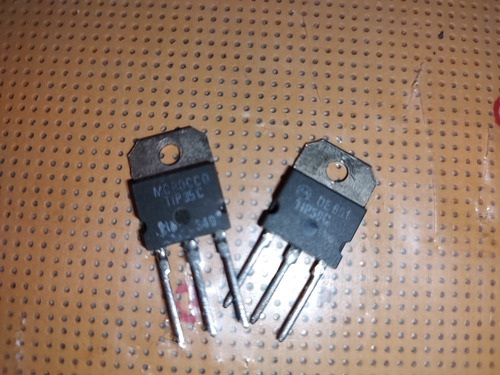 Transistor Salidas Audios Tip35c Y Tip 36c Se Venden Juntas 