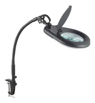 Comprar Lampara -lupa De Trabajo  Mesa , Lab Etc Negro-110v  Ma-1225