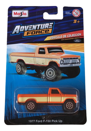 Camioneta Maisto 1977 Ford F-150 Pick Up Basico Nuevo