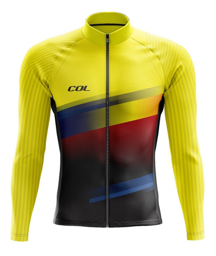 Jersey Ciclismo Ruta Colombia Manga Larga