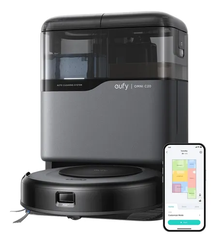Eufy Robot Aspirador Omni C20 Limpieza Automática Con Auto V