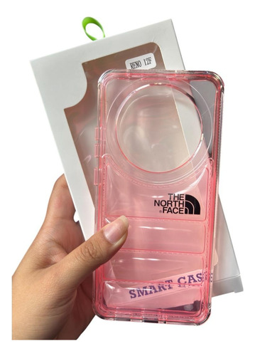 Funda Case The North Face Para Oppo Reno 12f 2 En 1 Rosa Oppo Reno 12f
