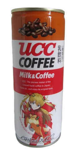 Asuka Langley Lata Ucc Evangelion 2.0 Cafe Wyc (Usado)