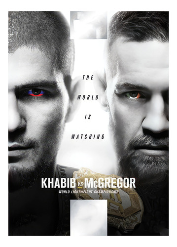 Poster De La Ufc 229 Khabib Vs Mcgregor Con Marco