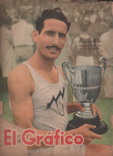 Revista El Grafico Nº 1383 Gimnasia Sube A Primera  Año 1947