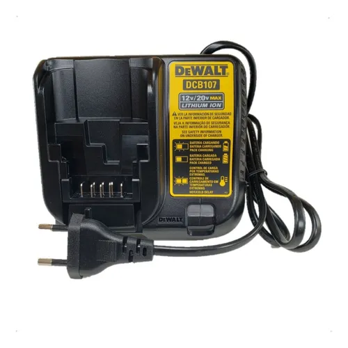 Carregador De Baterias 12 a 20V DCB107-BR Dewalt em oferta!