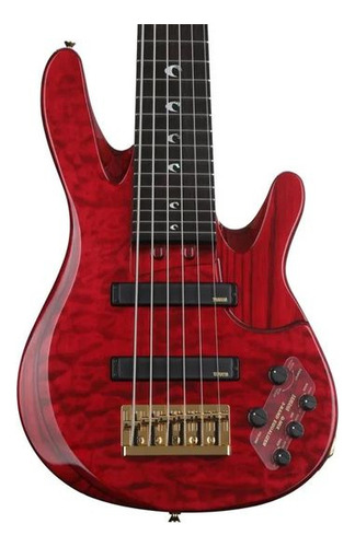 Baixo Yamaha Trbjp2 John Patitucci Translucent Dark Red Tdr