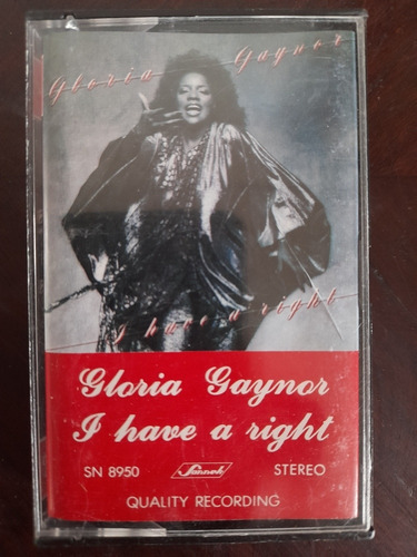 Cassette De Gloria Gaynor Y Have A Right (1385)