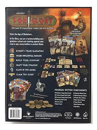 For Glory: El Juego De Combate De Gladiadores Y Construcción