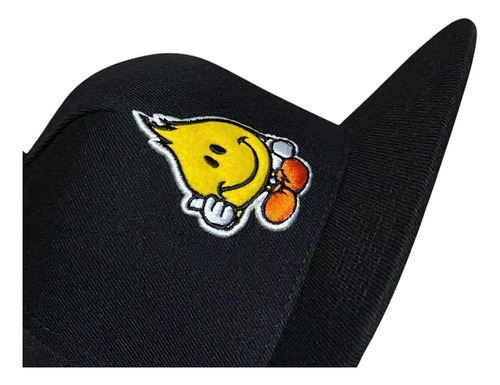 Gorra World Industries Skate Amarilla Negro Único Lisa