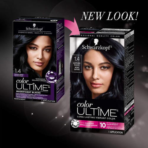 Tinte Para El Cabello Schwarzkopf Color Ultime 1.4 Sapphire