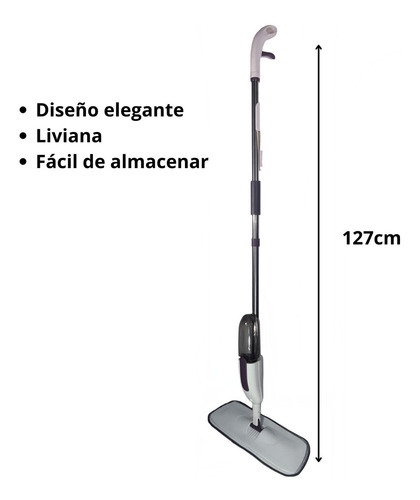 Imagen 3 de 10 de Mopa C/rociador Water Spraymop