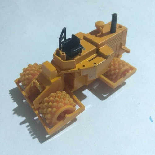 Bulldozer Amarillo Metal Escala 11 Cm