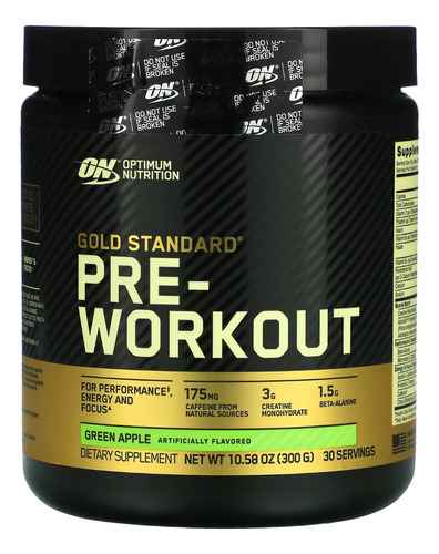 Optimum Nutrition Pre-workout 30 Serv Sabor Sandía