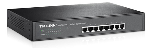 Switch Tp-link Tl-sg1008 Para Rack 8 Puertos Gigabite 