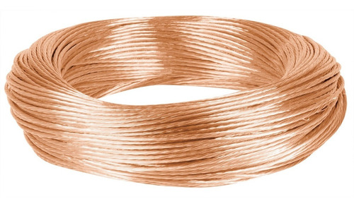 Cable Cobre Desnudo Calibre 12 Awg, 100 M