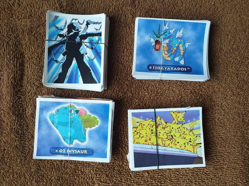 Estampas Album Pokemon 1 -  Hologramas- Faltantes Por Pieza 