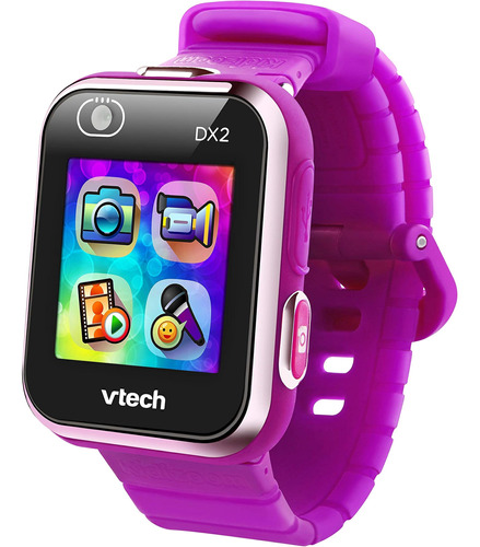 Reloj Inteligente P/niños Vtech Dx2 De Goma - Púrpura